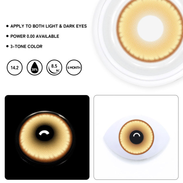 TolyTolly Fluorescent Brown| 6-Month