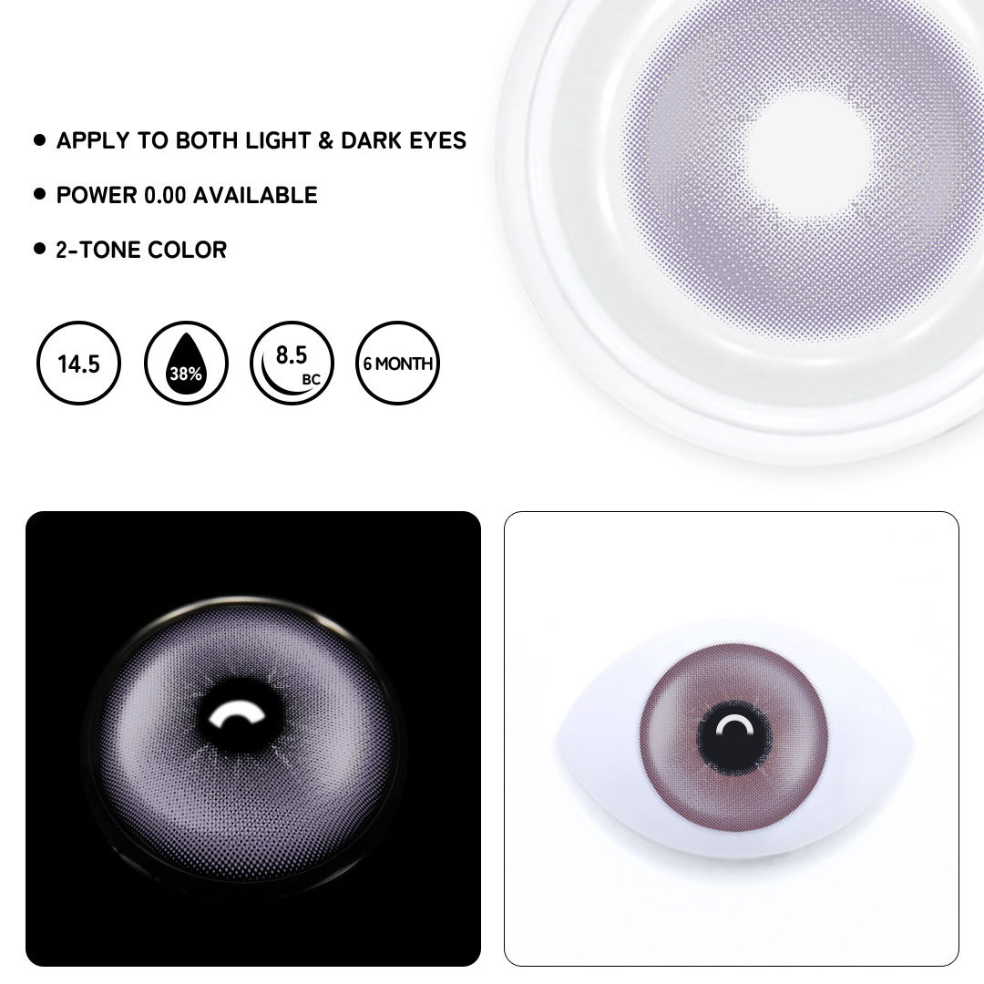 TolyTolly Frosted Pearl Purple| 6-Month