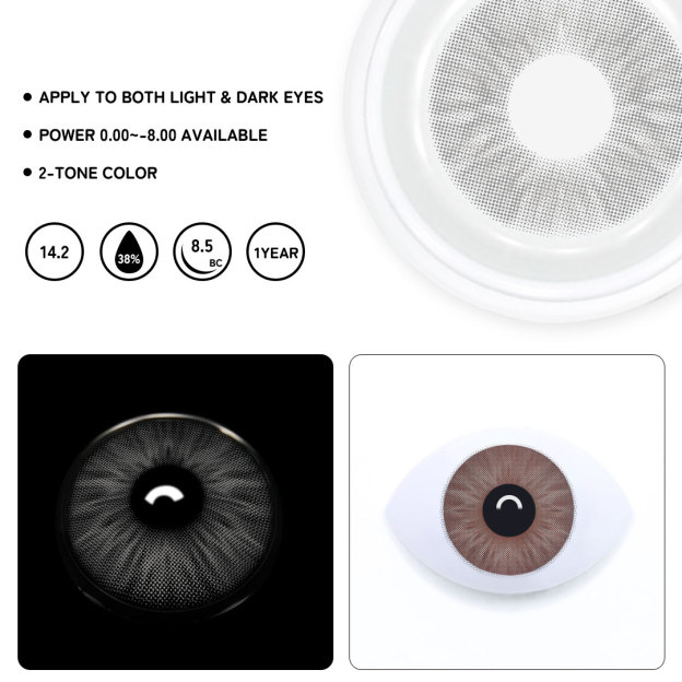 TolyTolly Hidrocor CRISTAL Gray