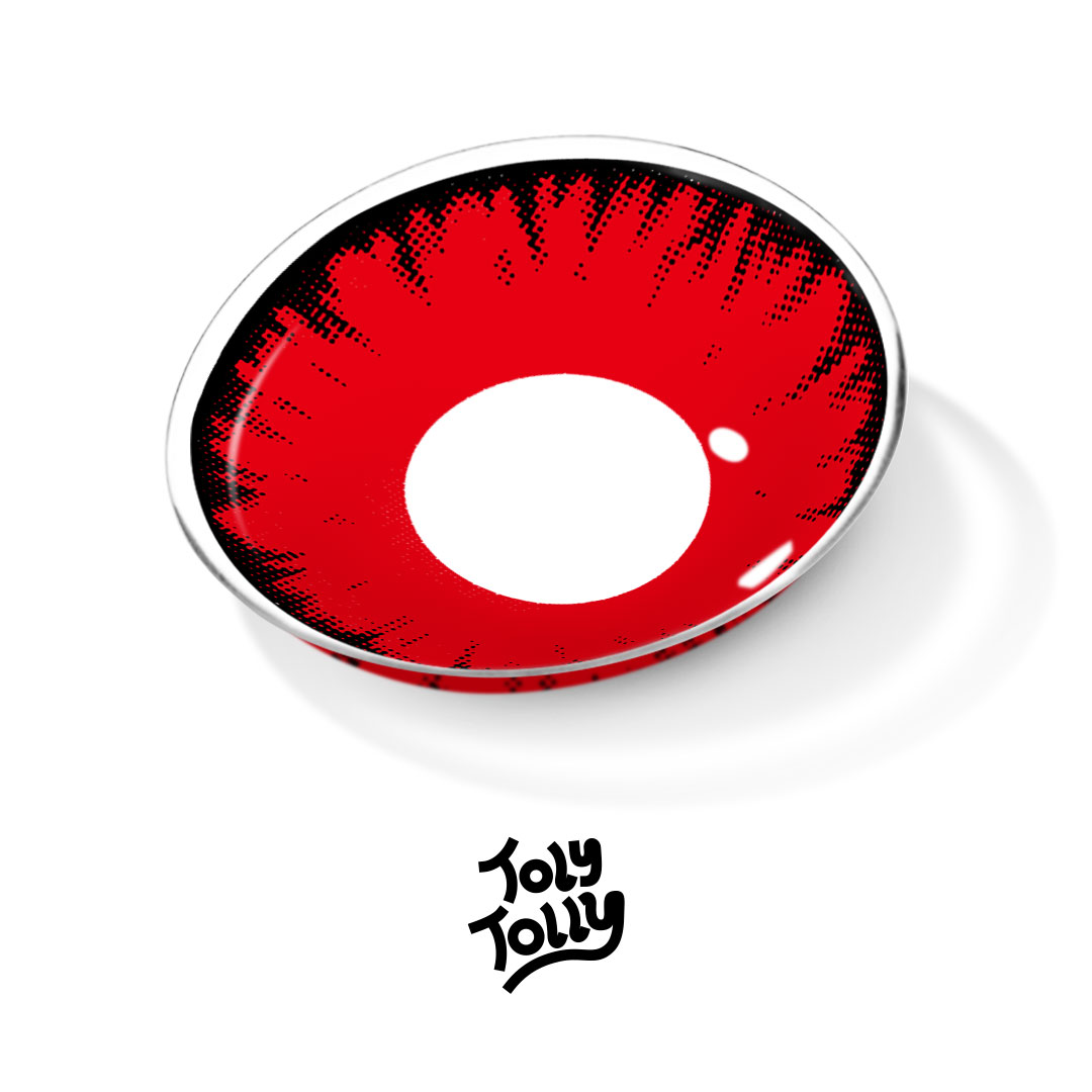 TolyTolly Cosplay Lucifer's Eye Red