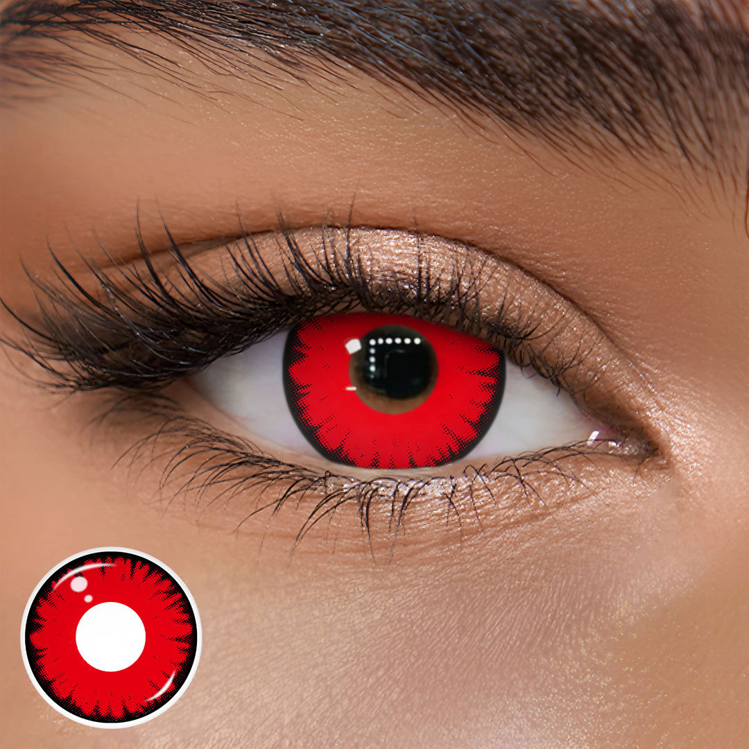 TolyTolly Cosplay Lucifer's Eye Red