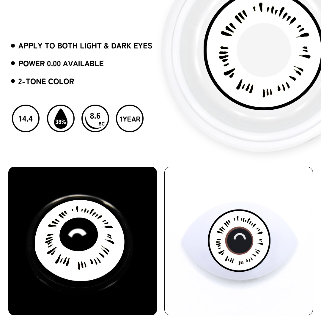 TolyTolly Neji Byakugan White