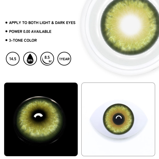 TolyTolly New 3-Tone Green