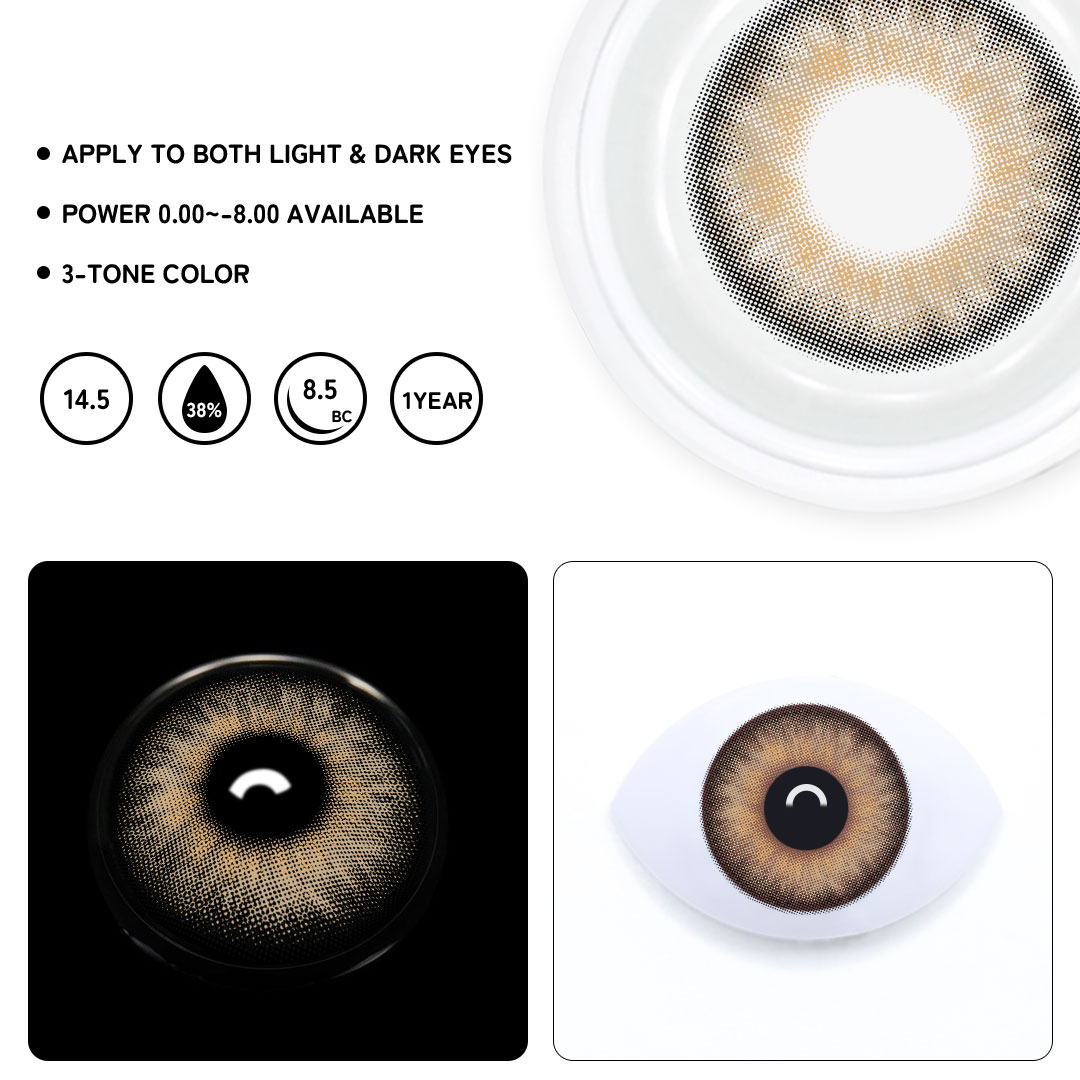 TolyTolly New 3-Tone HONEY Brown