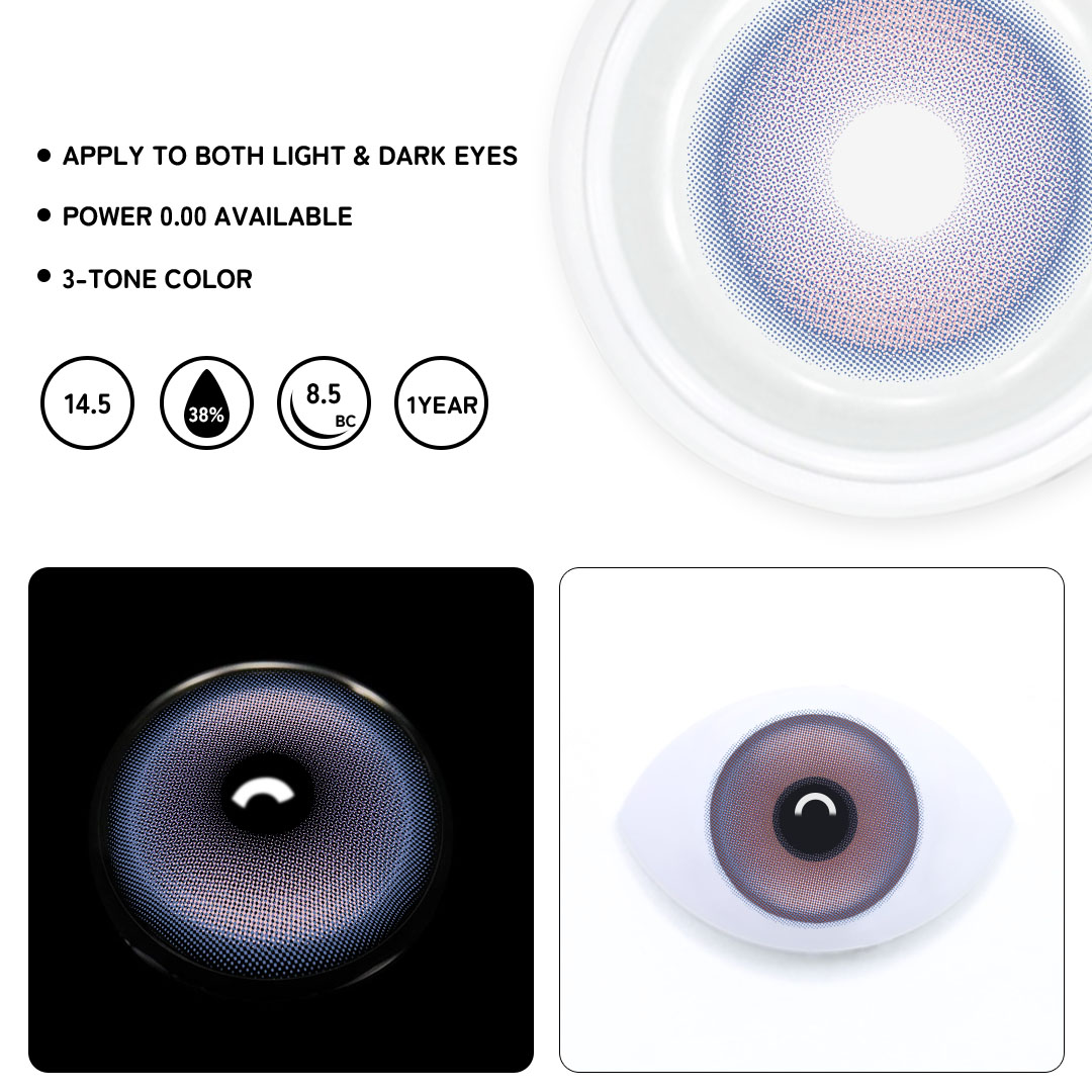 TolyTolly Pearl Circle Purple