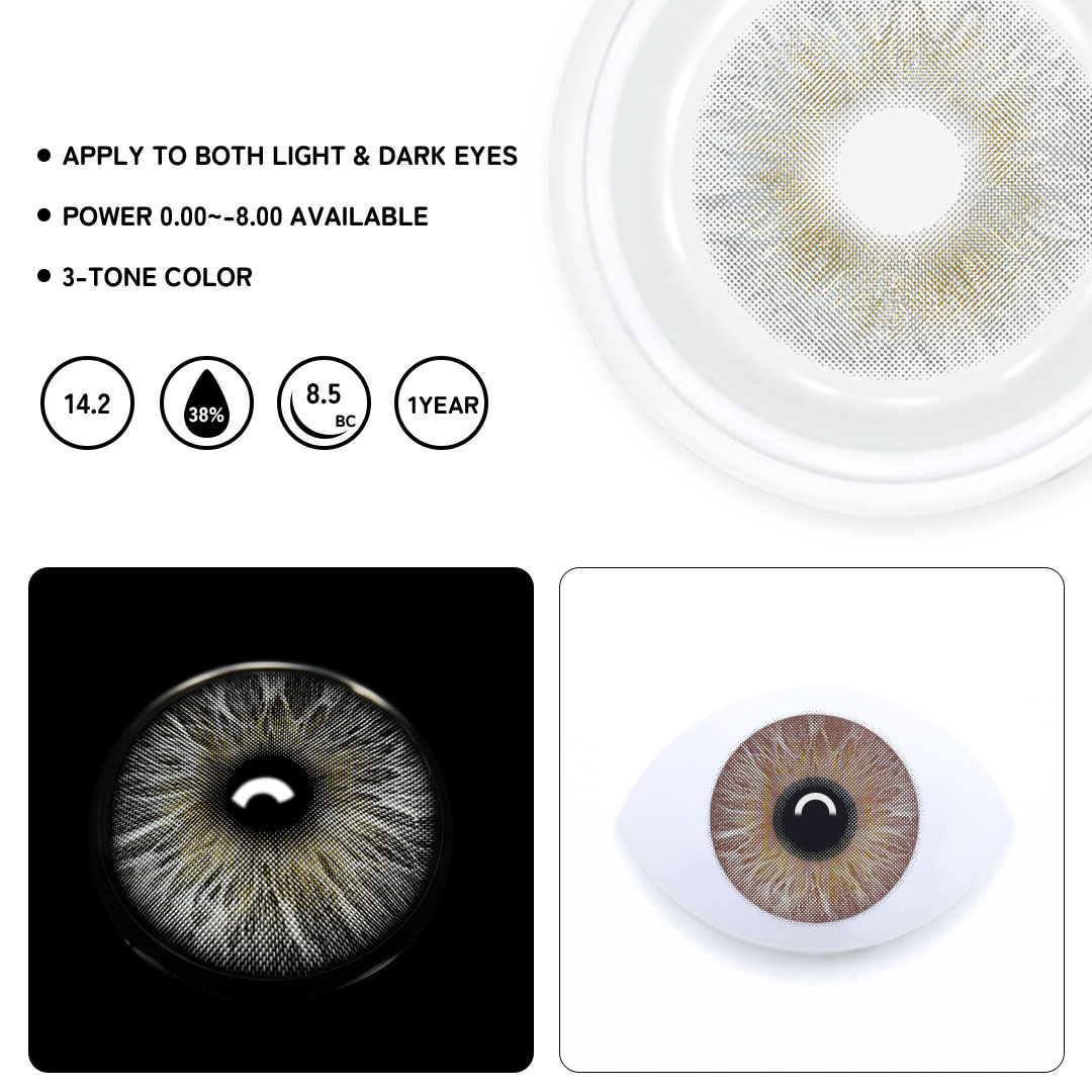 TolyTolly Silver Veil Grey