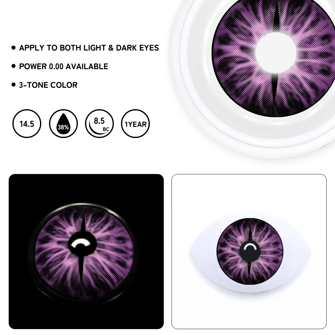 TolyTolly Snake Gaze Purple