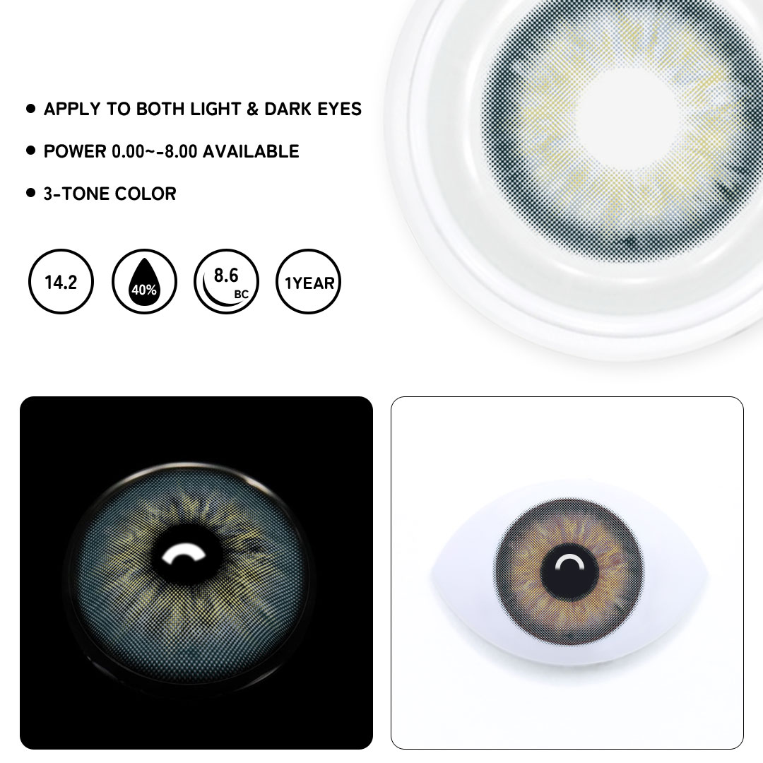 TolyTolly Teardrop Grey