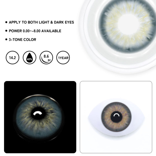 TolyTolly Teardrop Grey