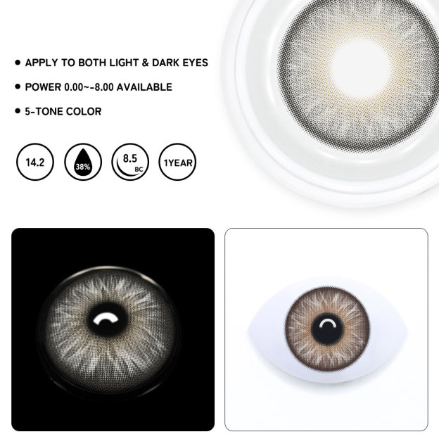 TolyTolly Topaz Verse Grey