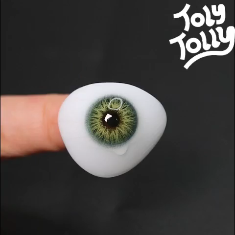 TolyTolly Florescent Green Cosplay Contact Lenses – 1 Year