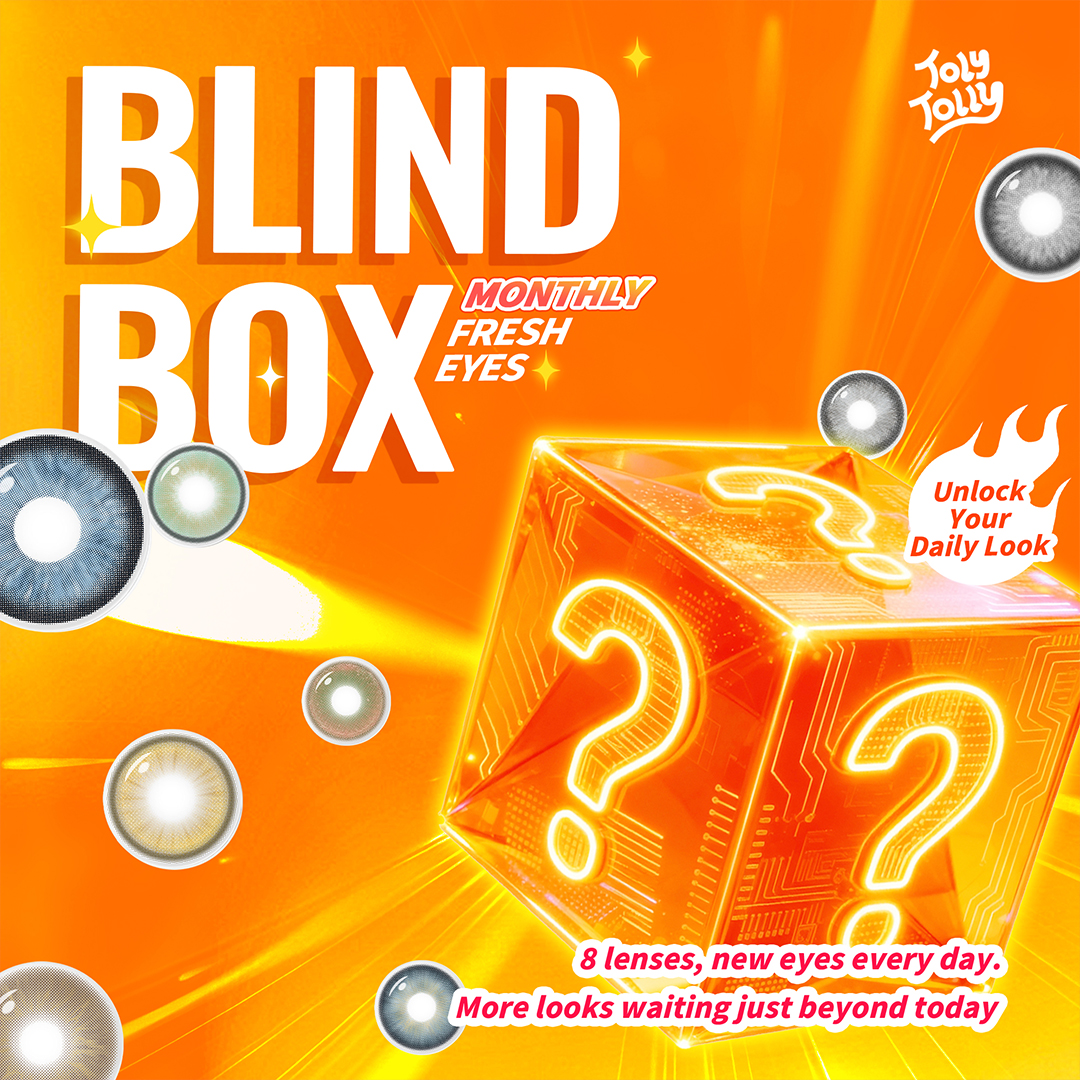 TolyTolly Monthly Nature Contacts Blind Box | 8 Pairs