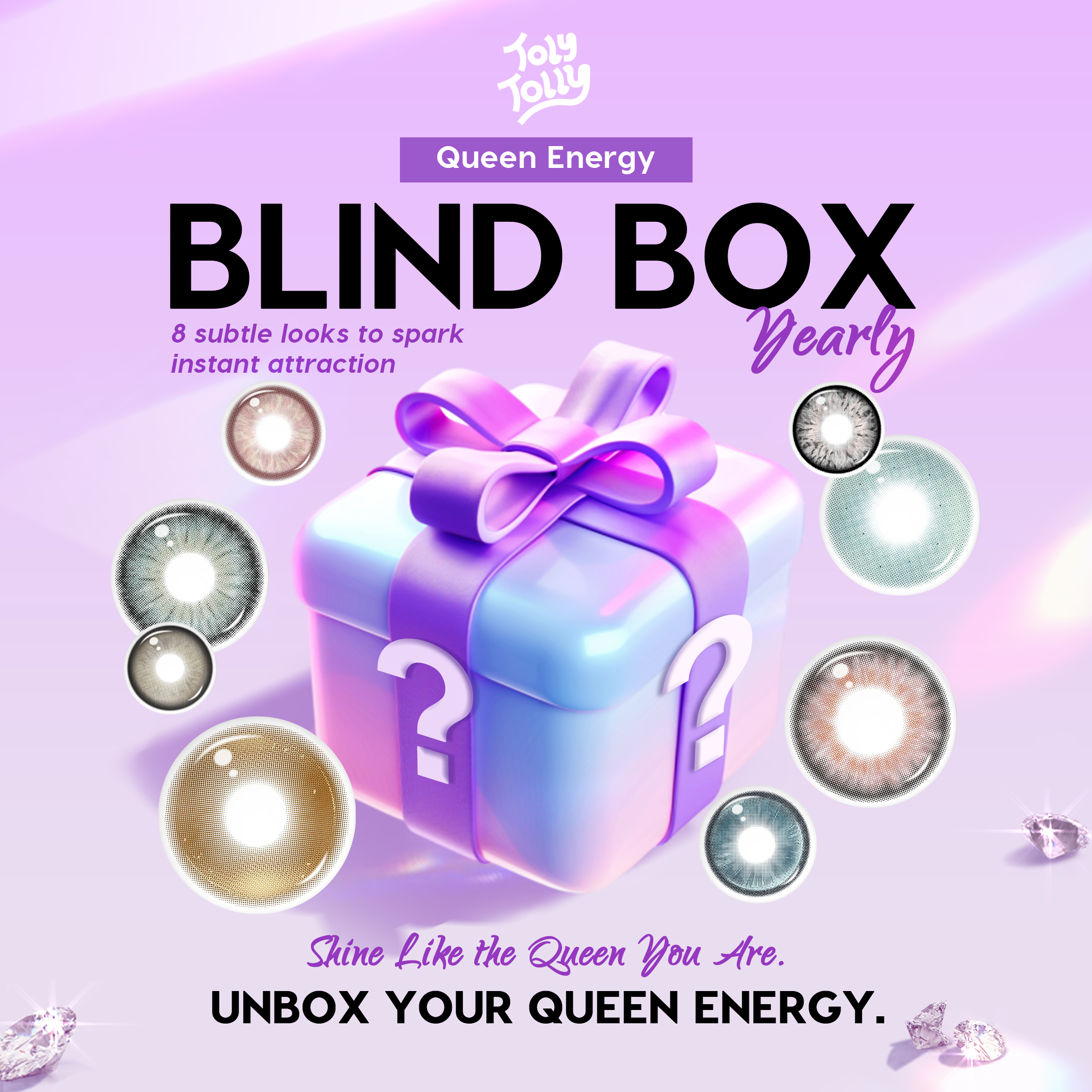 Tolytolly Queen's Day Mystery Blind Box | 8 Pairs, 1 Year