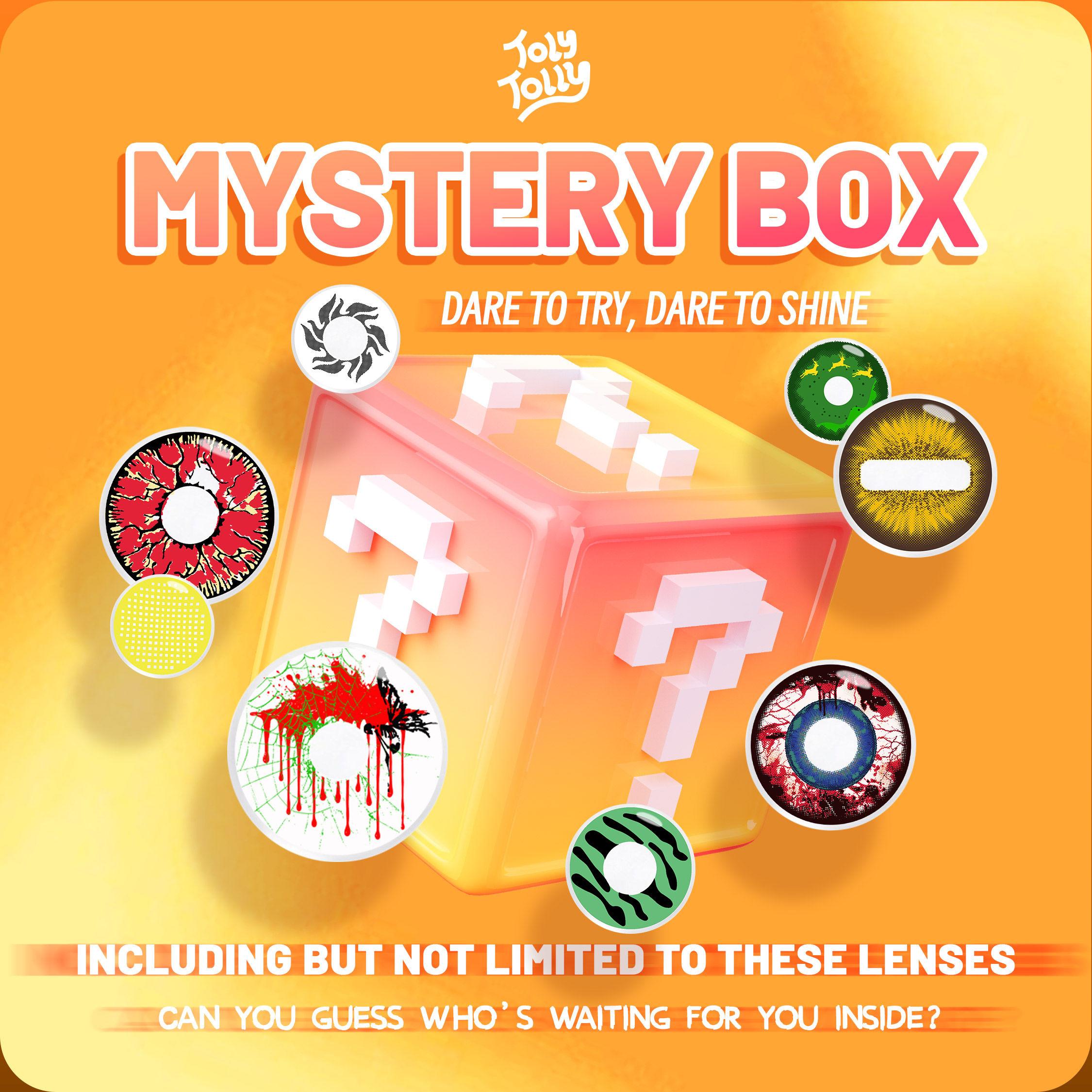 TolyTolly  Cosplay Mystery Box | 8 Pairs，1 Year