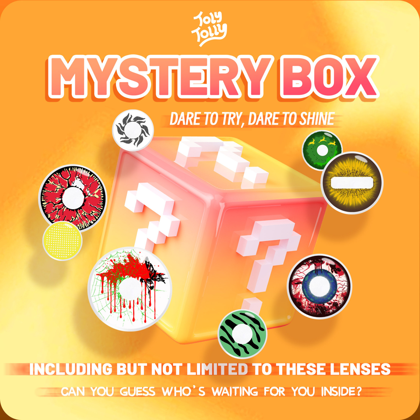 TolyTolly  Cosplay Mystery Box | 8 Pairs，1 Year