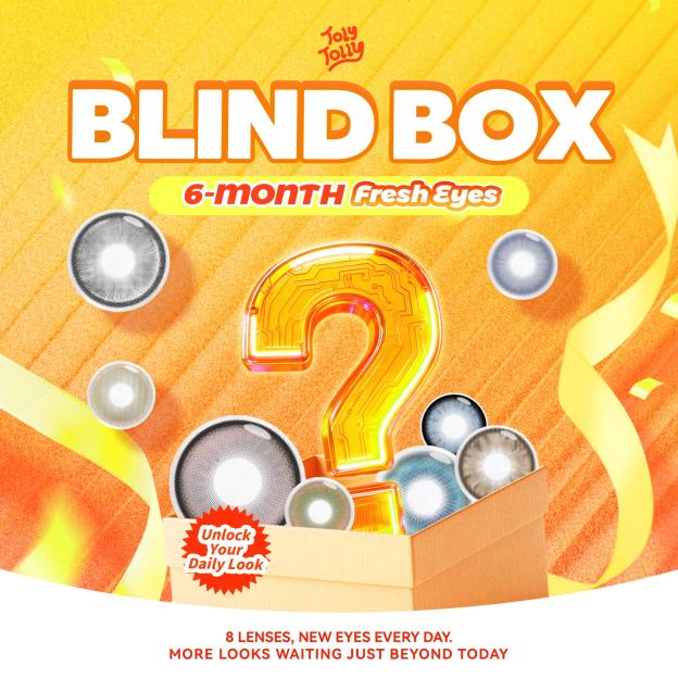 TolyTolly 6-Month Nature Contacts Blind Box | 8 Pairs