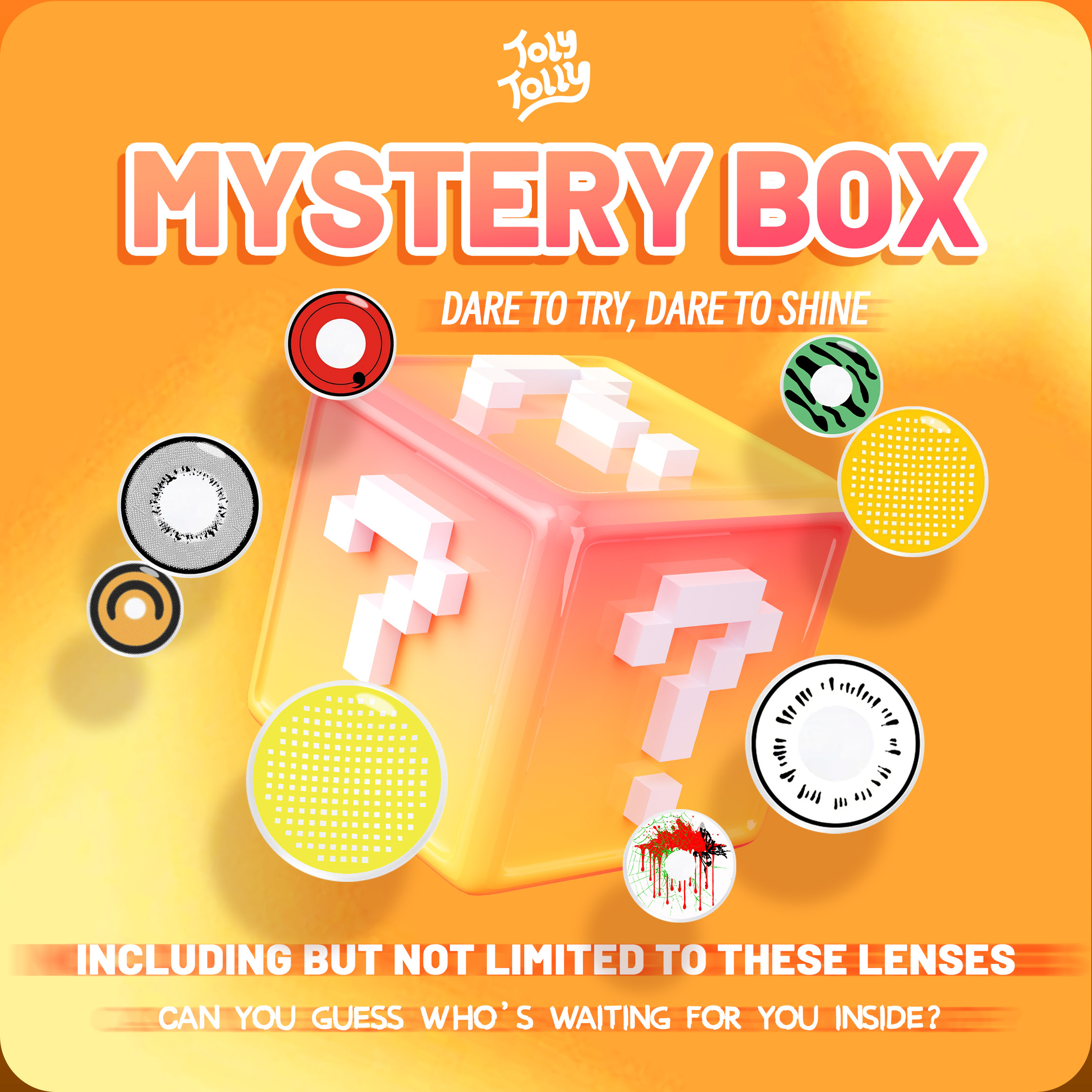 TolyTolly  Cosplay Mystery Box | 8 Pairs，1 Year