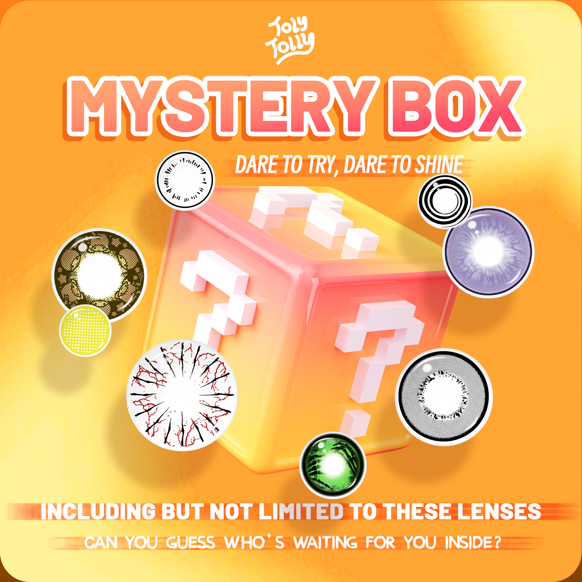 TolyTolly Halloween Cosplay Mystery Box | 8 Pairs