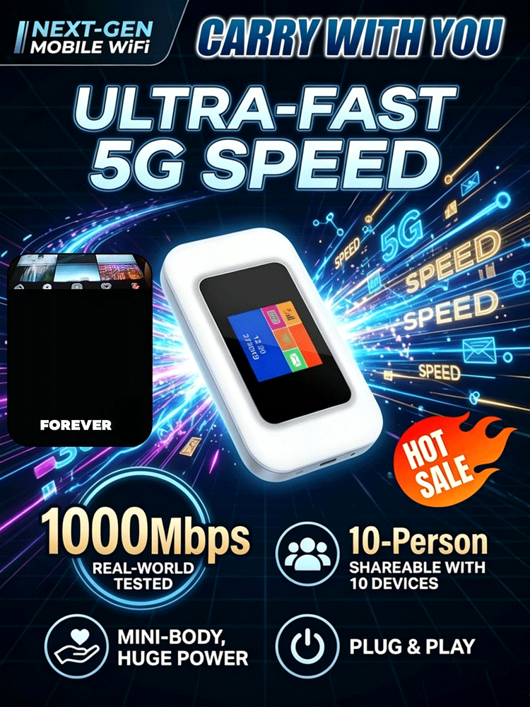 New generation high-speed portable WiFi