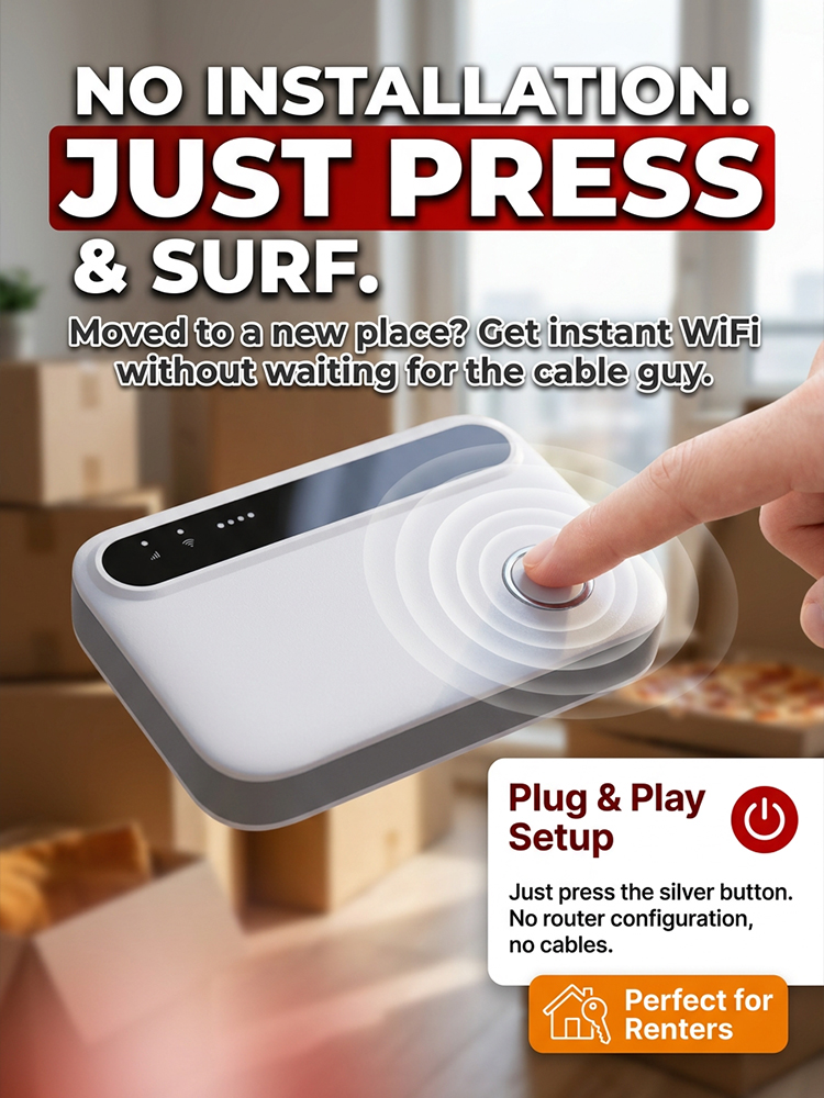 2026 Next-Gen Satellite-Link Wi-Fi: Unlimited High-Speed Internet For Life ($0 Monthly Fees)