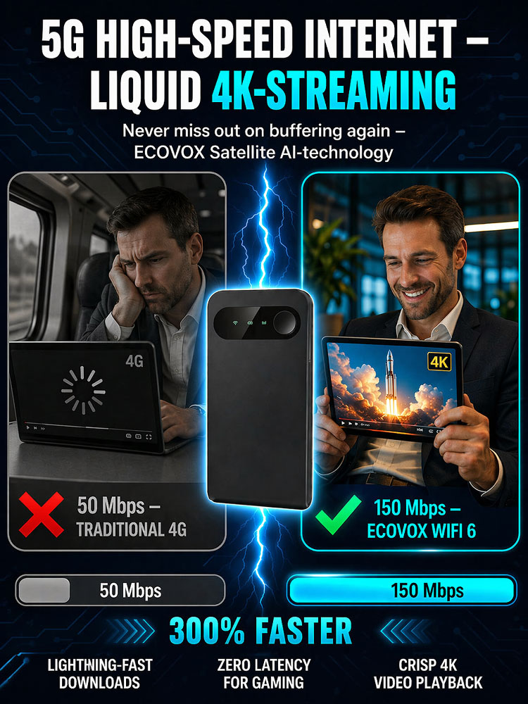 Portable High-Speed Internet Device