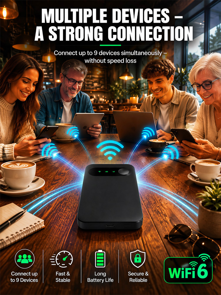 Portable High-Speed Internet Device