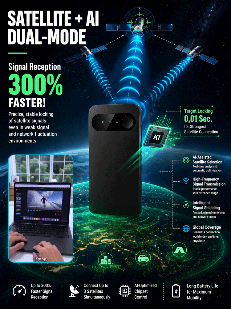 Portable High-Speed Internet Device