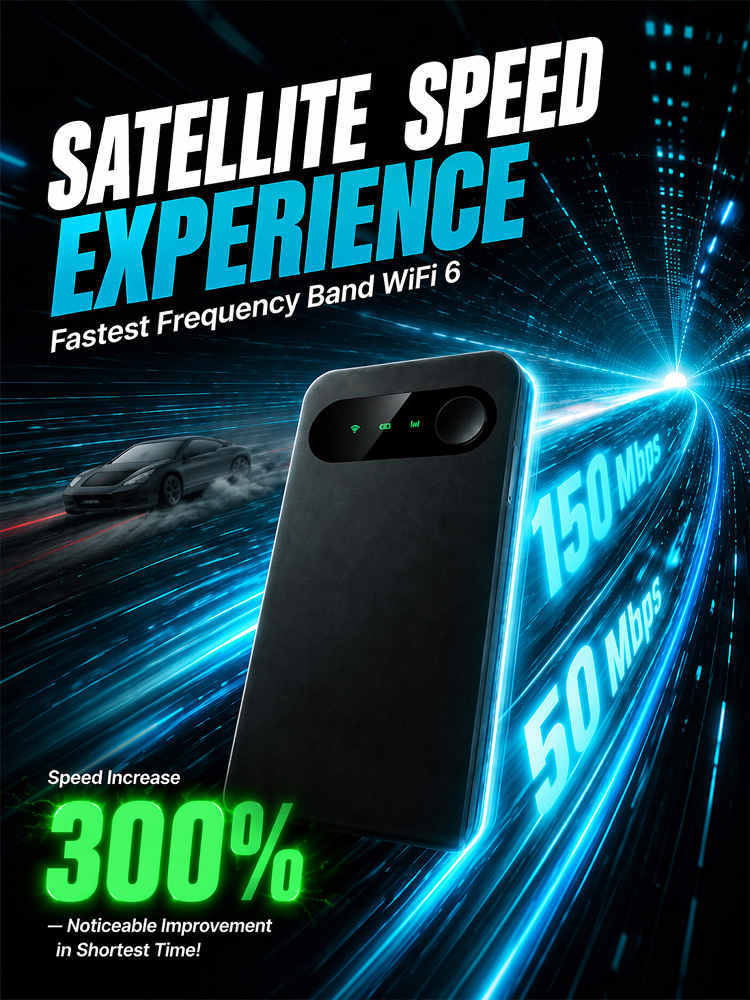 Portable High-Speed Internet Device
