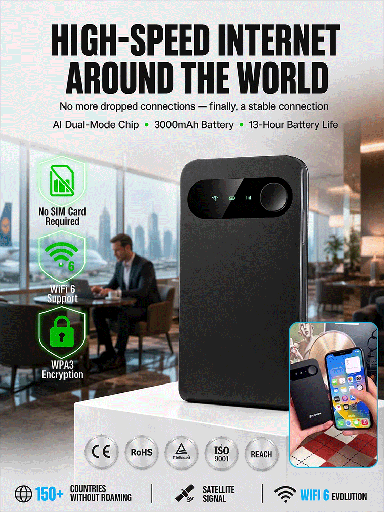 Portable High-Speed Internet Device