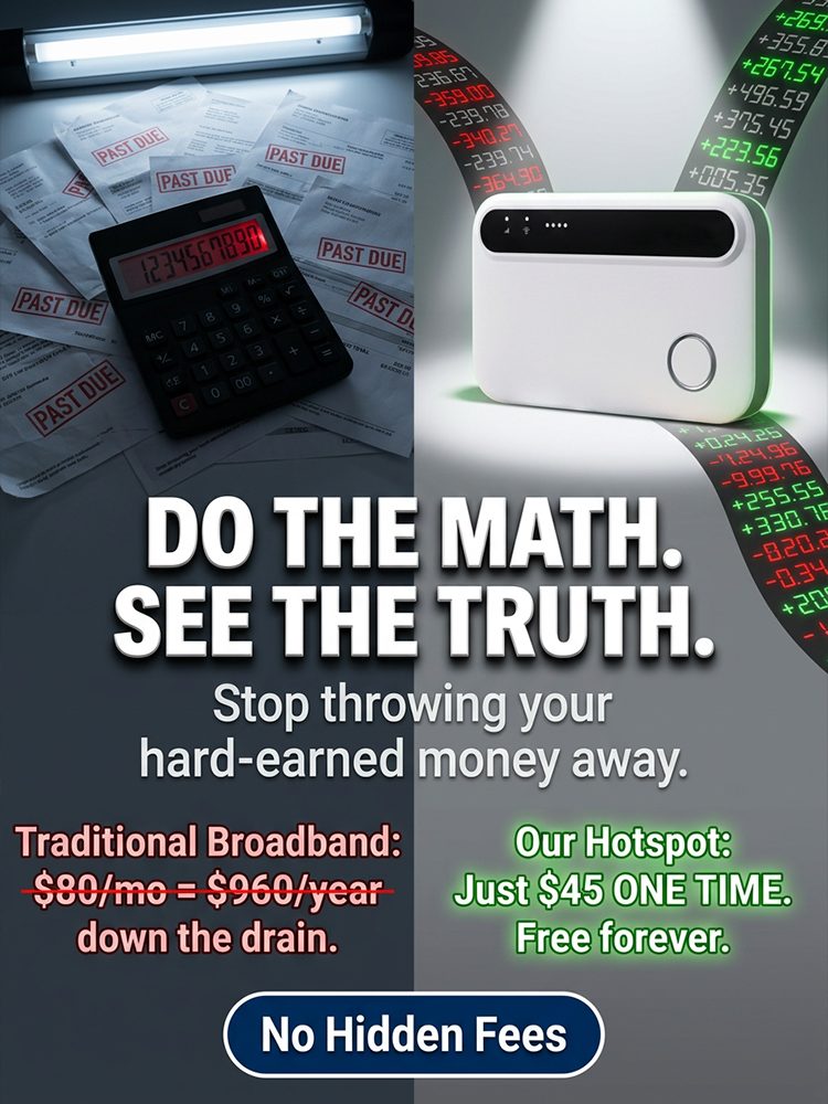 2026 Next-Gen Satellite-Link Wi-Fi: Unlimited High-Speed Internet For Life ($0 Monthly Fees)