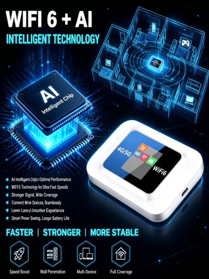 New generation high-speed portable WiFi