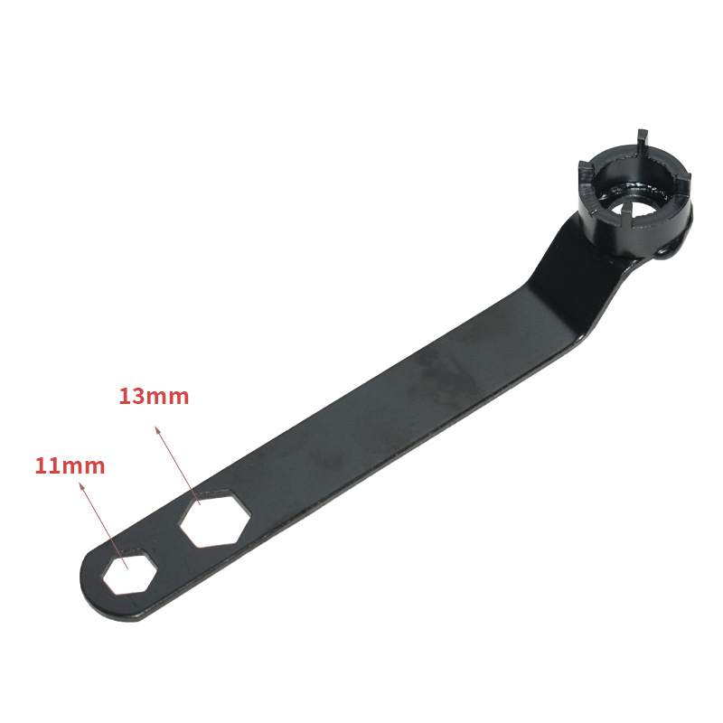 Multifunctional four-claw angle grinder wrench