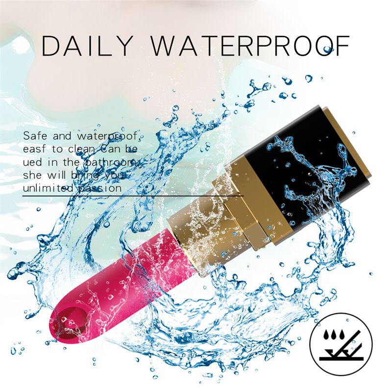🔥2023 latest explosion low price 49%OFF💥💥-Water-resistant lipstick vibrator toy