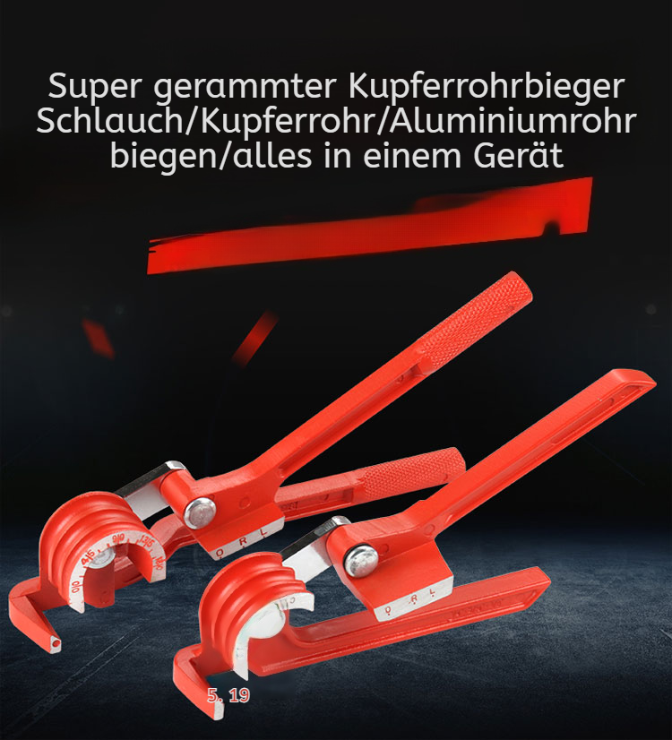 Kupferrohr-Biegevorrichtung für präzises Biegen