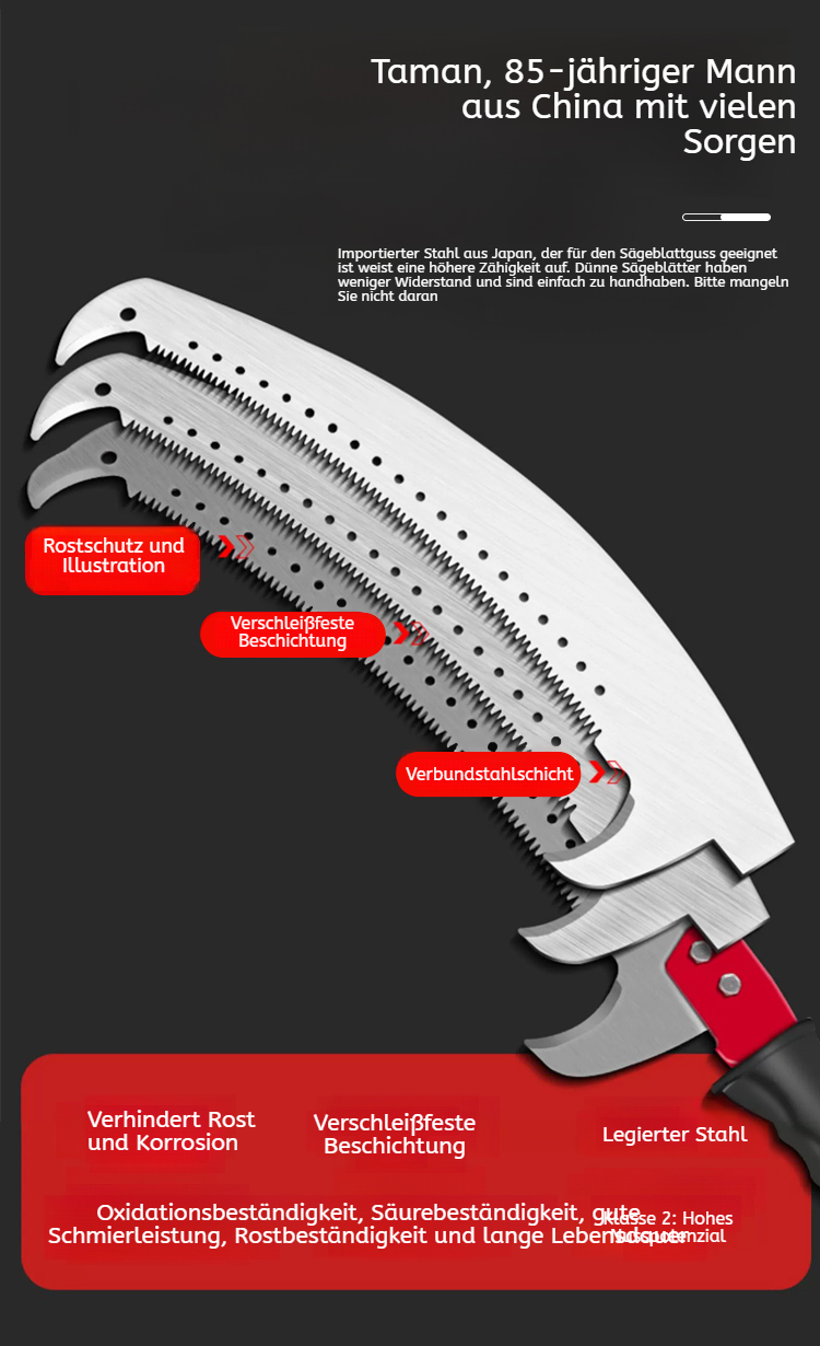 Vielseitige Verwendung der Edelstahl-Stange für Pflanzen und Netze