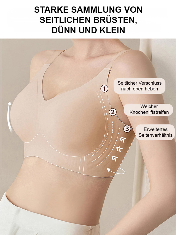 【BH ohne schmerzhafte Druckstellen】Formt & stützt ohne Bügel – für eine jugendliche Silhouette