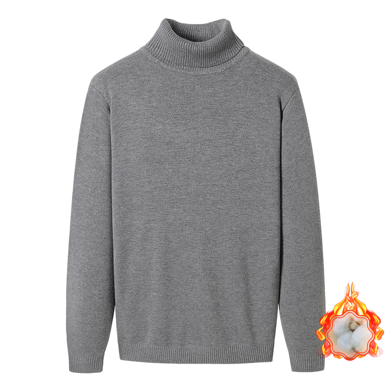 Herren-Strickpullover mit Wollmischung – warm & gefüttert von Schweizer Outdoor-Marke