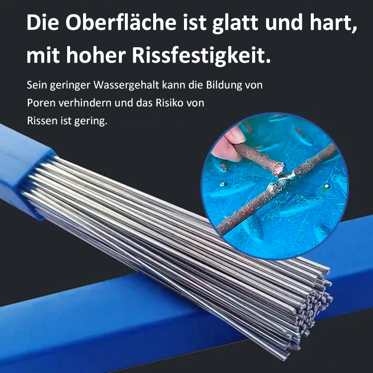 【Wasserfest & Rostfrei】 Der universelle Schweißstab, der jedes Metallproblem repariert – dreimal fester als traditionelles Schweißen.