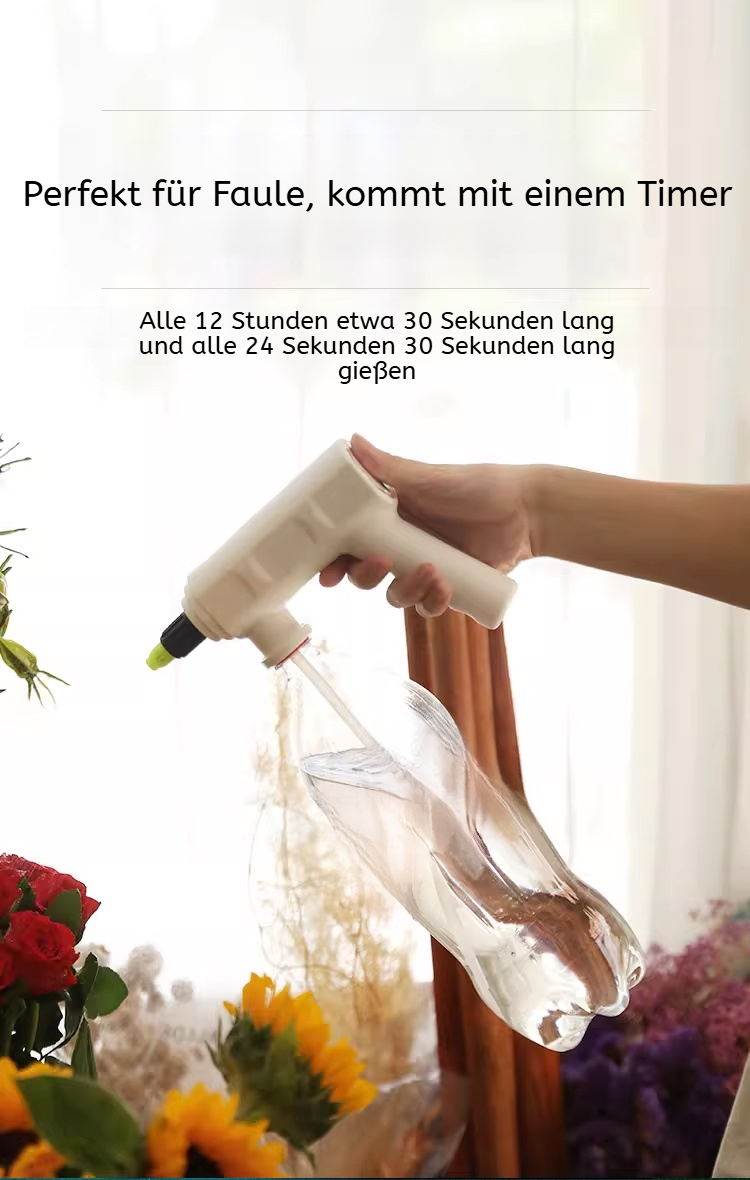 Innovative Gießkanne für Balkon- und Gartenpflanzen