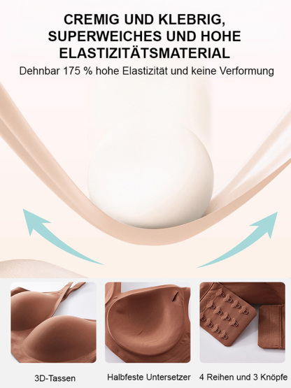 【BH ohne schmerzhafte Druckstellen】Formt & stützt ohne Bügel – für eine jugendliche Silhouette