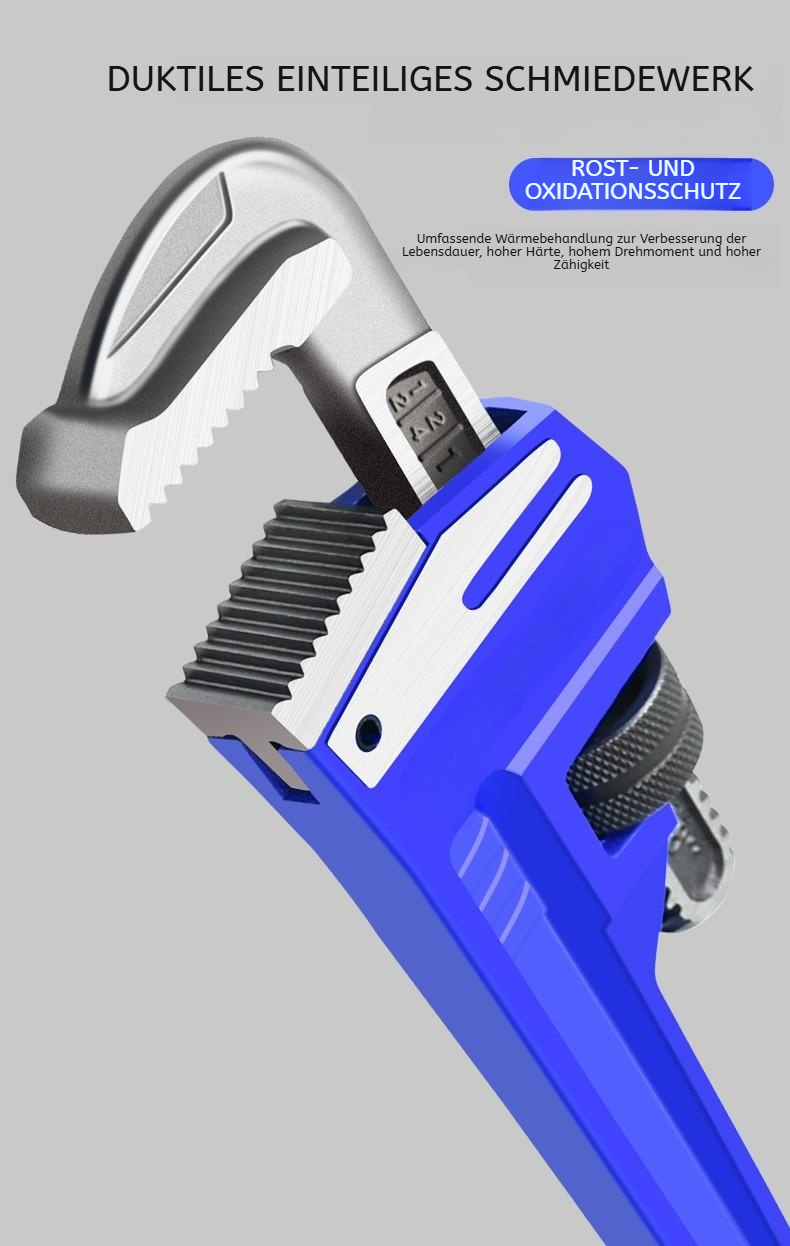 Rohrzange für Handwerker und Heimwerker