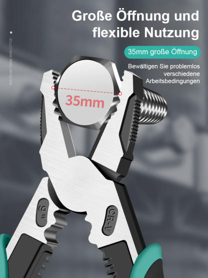 Multifunktionale Hochleistungs-Stahldrahtzange (5-in-1)