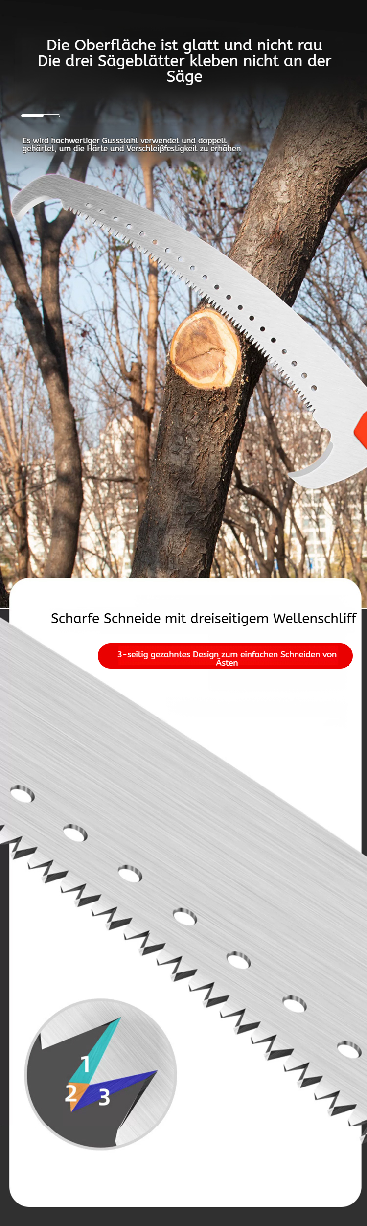 Einfache Montage der Edelstahl-Stange im Aquarium