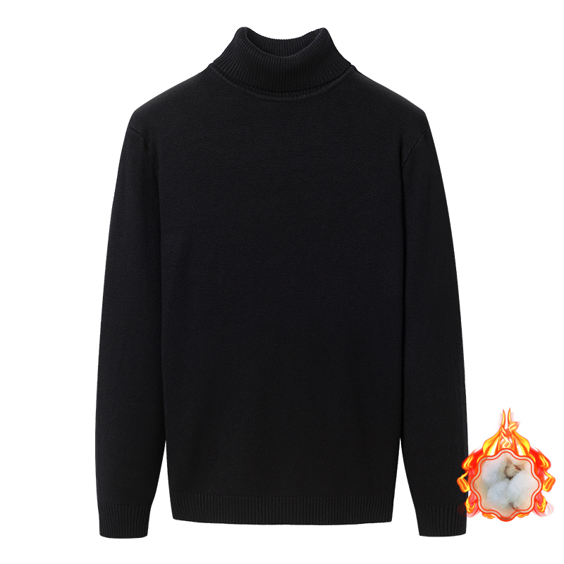 Herren-Strickpullover mit Wollmischung – warm & gefüttert von Schweizer Outdoor-Marke