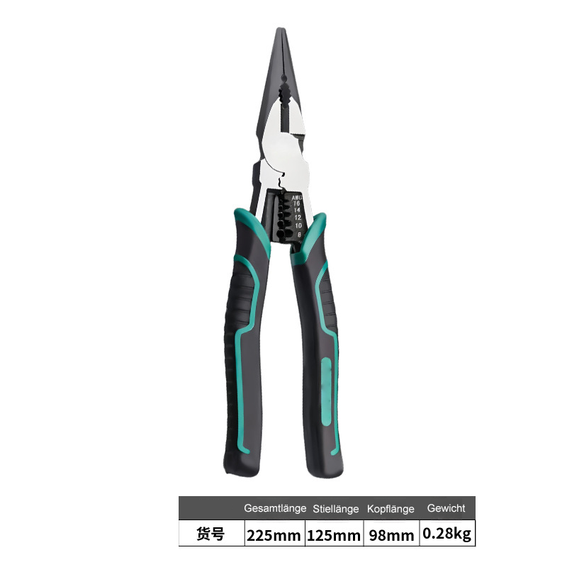 Multifunktionale Hochleistungs-Stahldrahtzange (5-in-1)