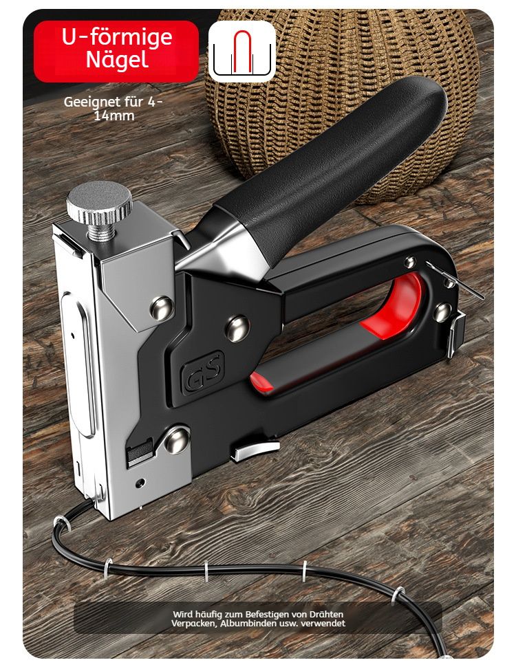 Vielseitige Druckluft-Nagelpistole für Bauprojekte