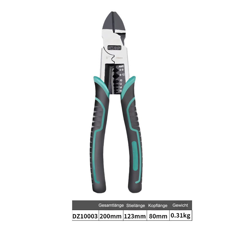 Multifunktionale Hochleistungs-Stahldrahtzange (5-in-1)