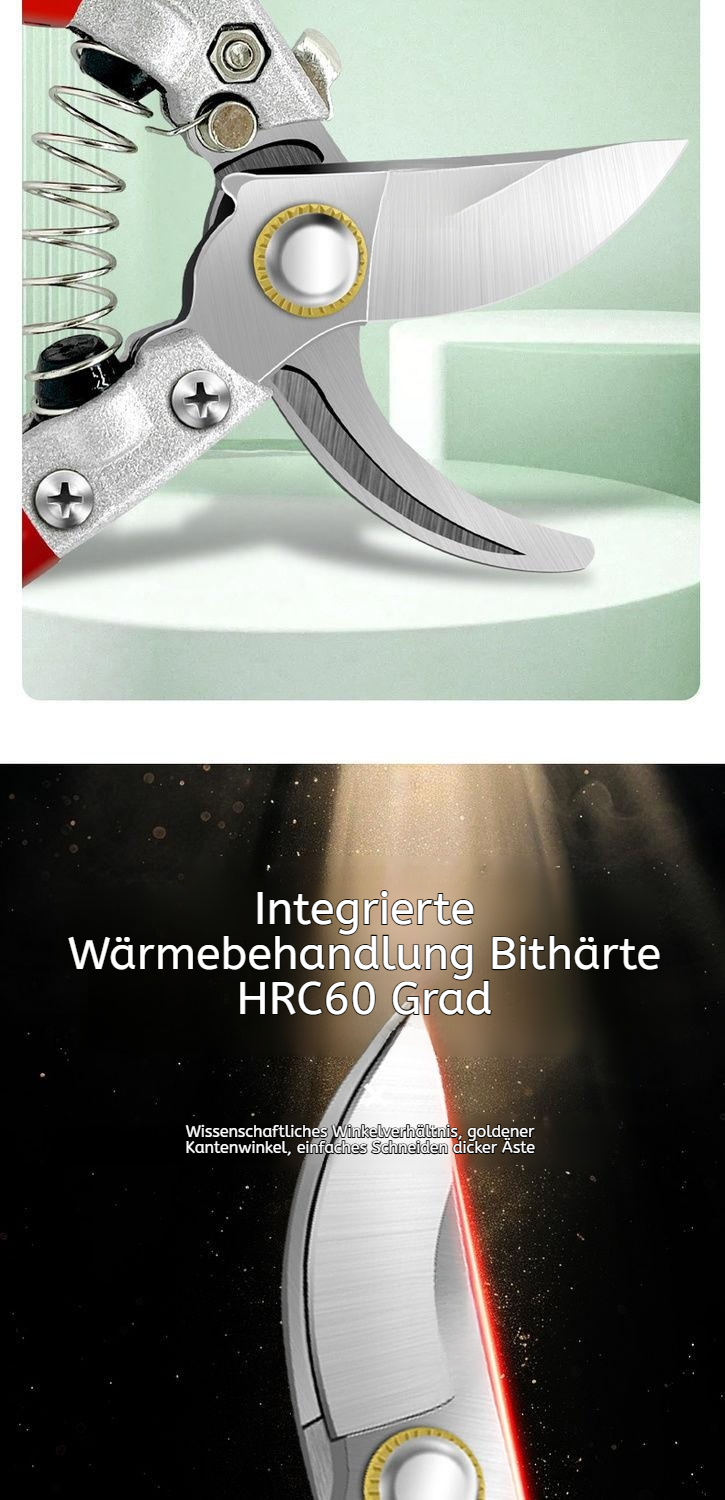 Robuste und langlebige Gartenschere für Äste