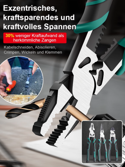 Multifunktionale Hochleistungs-Stahldrahtzange (5-in-1)