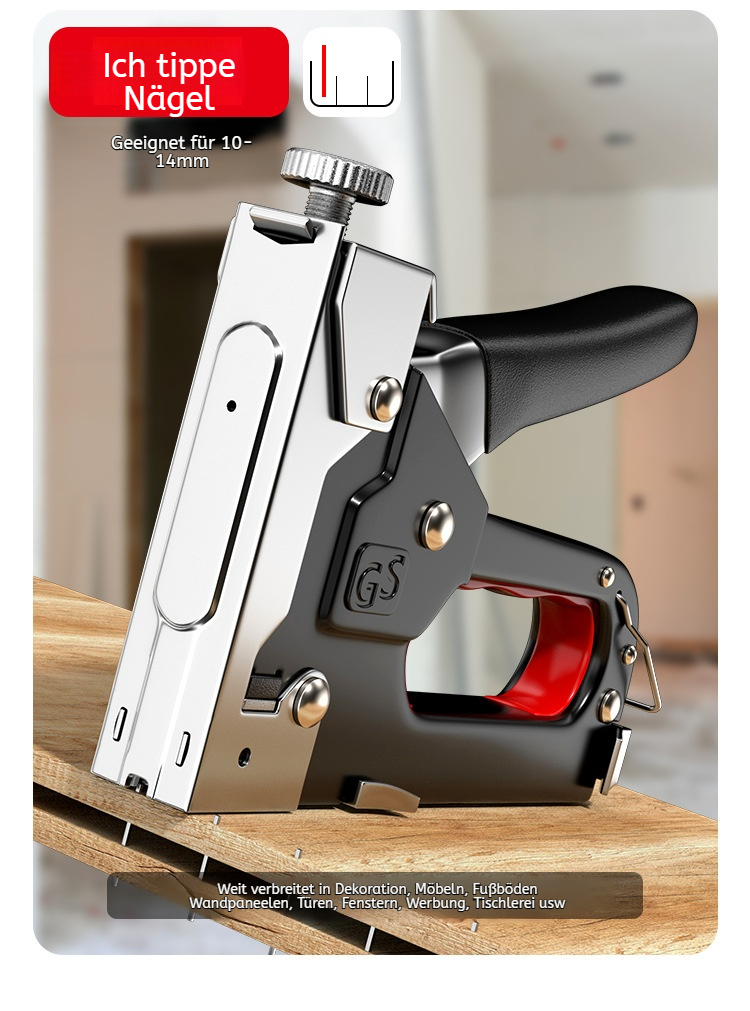 Effizientes Arbeiten mit der Druckluft-Nagelpistole für Holz